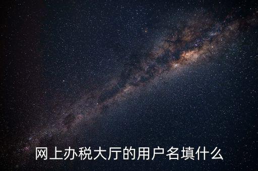 網(wǎng)上辦稅廳指的帳號是什么，電子稅務(wù)局賬號是什么