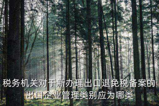 退 免 稅管理類別填 什么，出口退稅免稅分類管理等級申請?jiān)趺磳懓?/></a></span><span id=