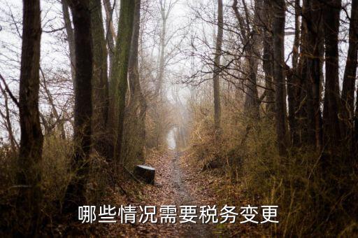 什么情況須變更稅務(wù)，納稅人應(yīng)當(dāng)辦理變更稅務(wù)登記的情形有