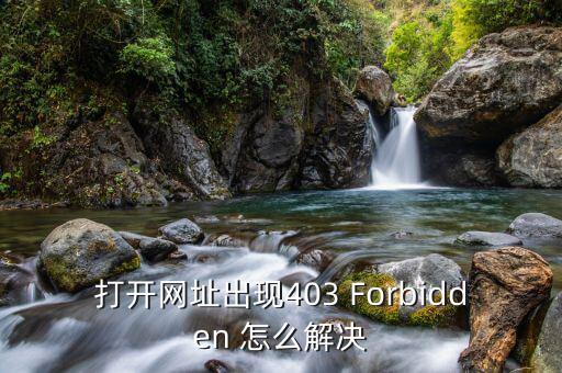 進(jìn)地稅網(wǎng)出現(xiàn)403是什么意思，打開網(wǎng)頁顯示403如何解決