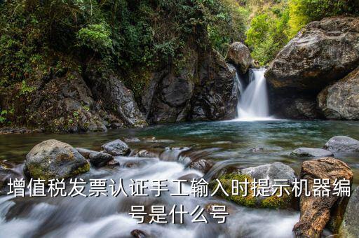 增值稅發(fā)票認(rèn)證手工輸入時提示機(jī)器編號是什么號