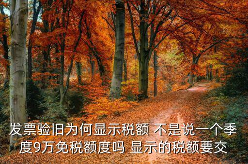 發(fā)票驗(yàn)舊為什么出現(xiàn)納稅人稽核數(shù)，為什么要驗(yàn)舊發(fā)票