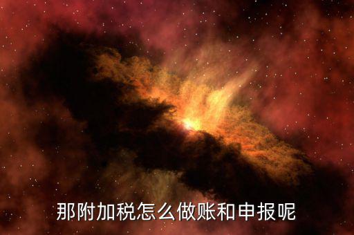 各項(xiàng)附加稅申報(bào)說明之后做什么，增值稅及附加稅費(fèi)申報(bào)表填完后怎么申報(bào)