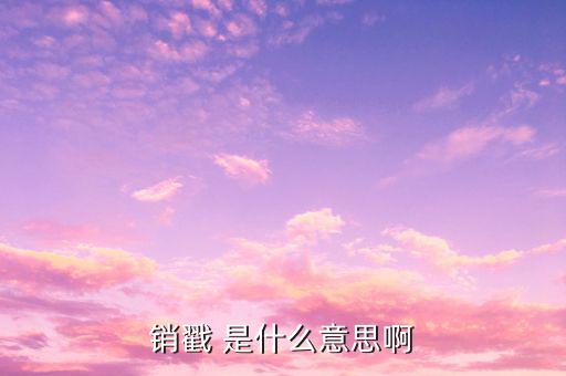 銷使是什么意思，業(yè)務(wù)銷使 意思