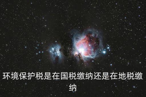 什么是環(huán)境保護(hù)稅納稅人，環(huán)境稅是什么意思