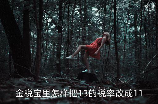 稅率13 為什么改11，稅率13更改11后怎么補稅