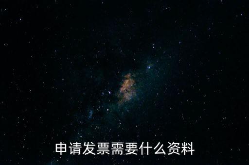 第一次申請(qǐng)發(fā)票需要什么資料，申請(qǐng)開(kāi)發(fā)票需要帶什么