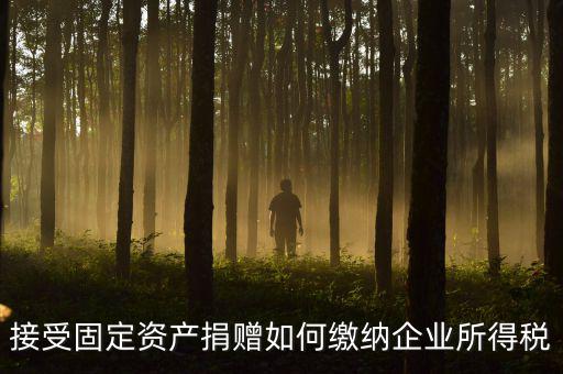 接受固定資產(chǎn)捐贈(zèng)要交什么稅，贈(zèng)送固定資產(chǎn)要繳納營業(yè)稅嗎