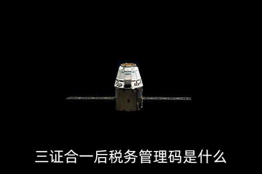 地稅三證合一和個稅密碼什么，三證合一的稅號是什么需要去當?shù)囟悇站稚w章嗎
