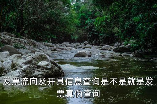 發(fā)票流向一致是什么意思，發(fā)票流向及開(kāi)具信息查詢是不是就是發(fā)票真?zhèn)尾樵?/></a></span><span id=