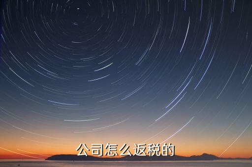 企業(yè)反稅需要什么手續(xù)，公司怎么返稅的