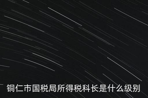 地稅局股長(zhǎng)是什么級(jí)別，地稅里的職位 股長(zhǎng)是什么級(jí)別