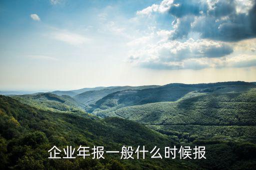 財(cái)務(wù)年報(bào)什么時(shí)候申報(bào)，企業(yè)財(cái)務(wù)會(huì)計(jì)報(bào)告什么時(shí)間出具