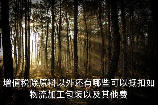什么費(fèi)用可以抵扣增值稅，增值稅抵扣哪些費(fèi)用可抵扣呢營(yíng)業(yè)稅小規(guī)模和一般納稅人建安業(yè)都是