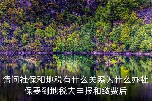 為什么醫(yī)保由地稅收，社保為什么要地稅代扣