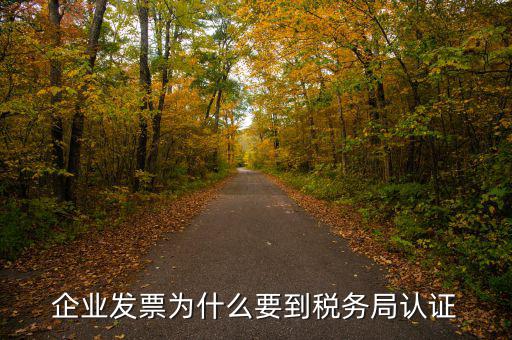 為什么稅務(wù)事項(xiàng)認(rèn)定書，企業(yè)發(fā)票為什么要到稅務(wù)局認(rèn)證