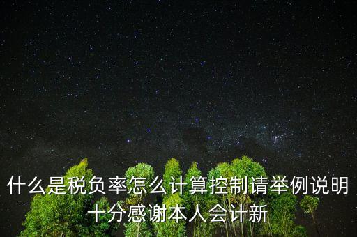 什么叫稅務(wù)控制計算法，企業(yè)所得稅如何控制