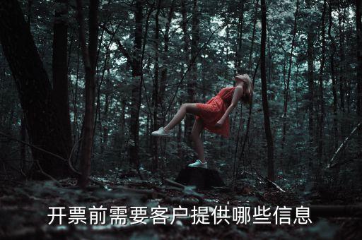 開(kāi)票前需要客戶(hù)提供哪些信息