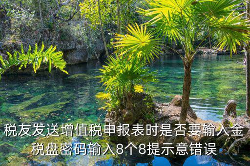金稅盤的密碼是什么意思，稅友發(fā)送增值稅申報表時是否要輸入金稅盤密碼輸入8個8提示意錯誤