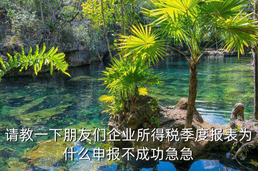江蘇國稅三季度為什么申報不了，國稅網(wǎng)上季度申報表申報失敗怎樣回事
