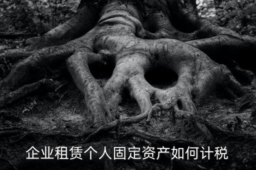 出租固定資產(chǎn)交什么稅，企業(yè)租賃個(gè)人固定資產(chǎn)如何計(jì)稅