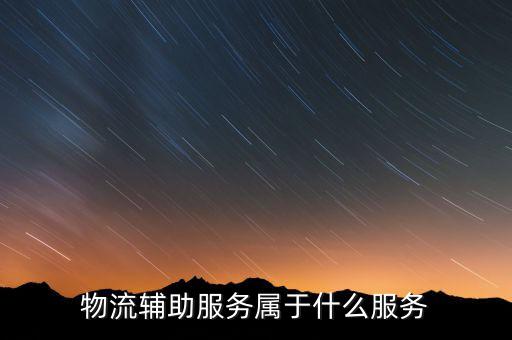 物流輔助服務費是什么意思，服務費是什么