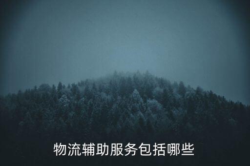 物流輔助服務費是什么，物流輔助費的銷項稅金繳納城建稅及附加