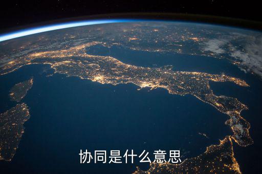 發(fā)票協(xié)同是指什么，協(xié)同是什么意思