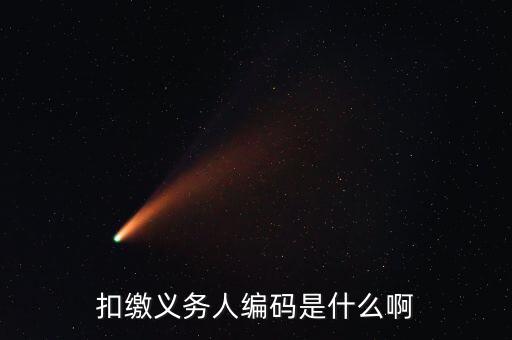 江西扣繳義務(wù)人編碼是什么，扣繳義務(wù)人編碼是什么號(hào)它和納稅人識(shí)別號(hào)是一個(gè)號(hào)嗎