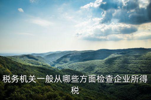 高企稅務(wù)審查查什么，稅務(wù)局查賬都查些什么