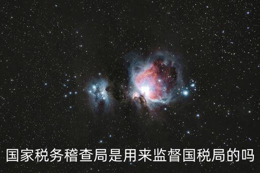 稽查部門什么意思，國稅局一二稽查大隊(duì)是何意思