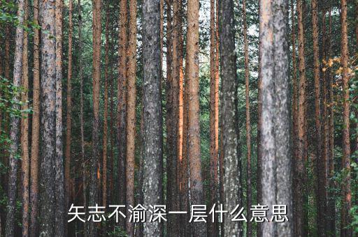 抓深一層是什么意思，深一層的意思