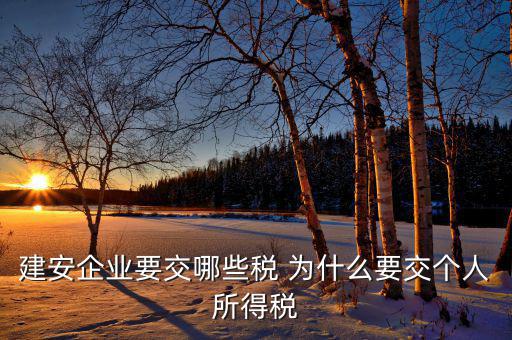 工程為什么要繳納個稅，去稅務(wù)局開工程發(fā)票時為什么要交個人所得稅