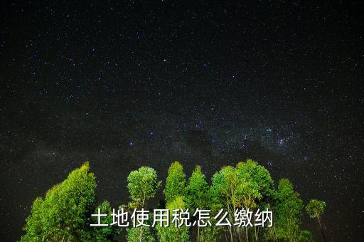 交土地使用稅需要什么，獲得土地使用權(quán)需要交什么稅