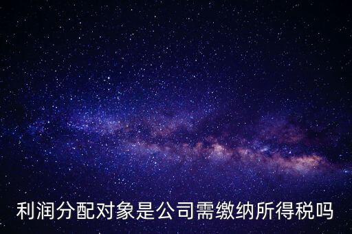 利潤(rùn)分配交什么稅，企業(yè)年終利潤(rùn)分配還要再繳什么稅嗎
