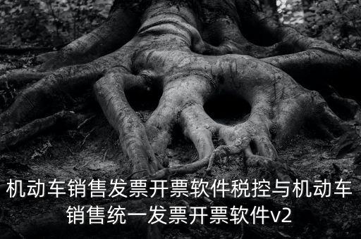 機(jī)動(dòng)車(chē)銷(xiāo)售發(fā)票開(kāi)票軟件稅控與機(jī)動(dòng)車(chē)銷(xiāo)售統(tǒng)一發(fā)票開(kāi)票軟件v2