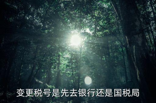 變更稅號屬于什么業(yè)務，公司變更稅號都要什么東西