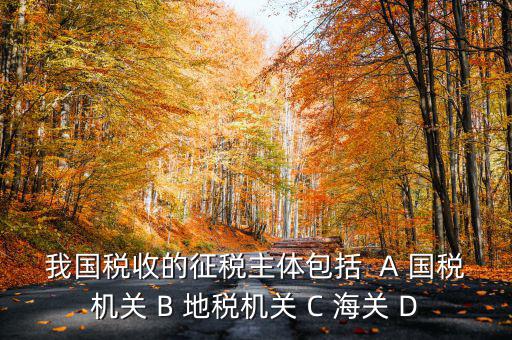 征收稅收的主體是什么，我國(guó)稅收的征稅主體包括  A 國(guó)稅機(jī)關(guān) B 地稅機(jī)關(guān) C 海關(guān) D