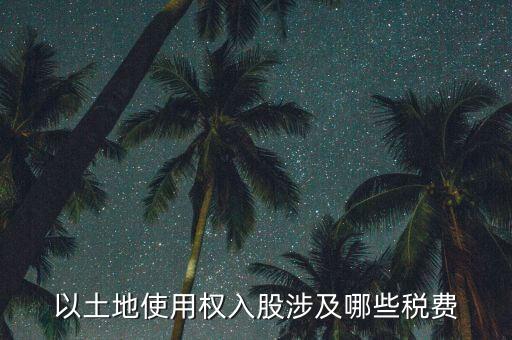 土地使用權(quán)要交什么稅，土地使用稅按什么交