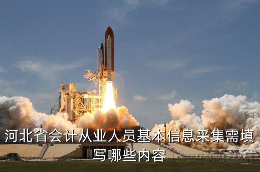 河北省會(huì)計(jì)從業(yè)人員基本信息采集需填寫哪些內(nèi)容