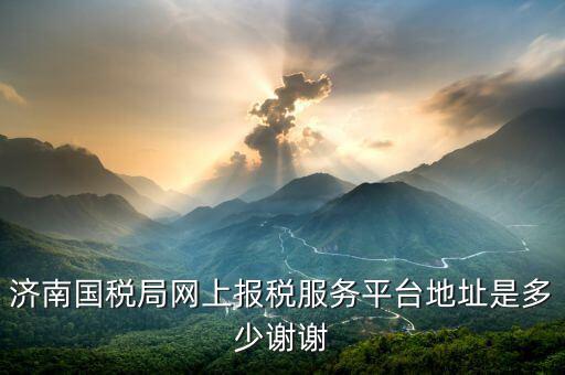 濟(jì)南報(bào)稅用什么網(wǎng)上報(bào)稅，濟(jì)南地稅網(wǎng)上報(bào)稅