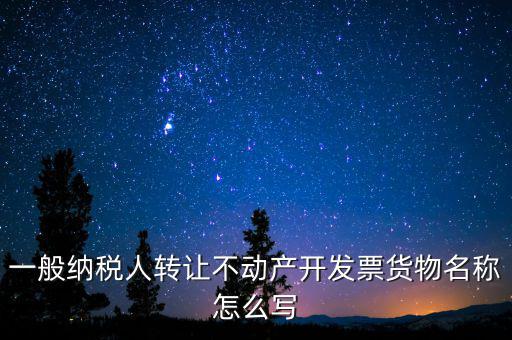 銷售不動產(chǎn)開票名稱寫什么，銷售不動產(chǎn)增值稅普通發(fā)票怎樣填寫