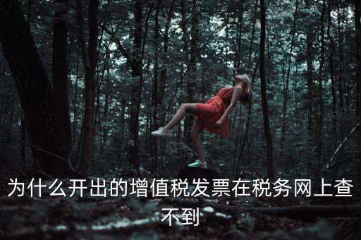 為什么我查不到發(fā)票，開了發(fā)票為什么在國稅官網(wǎng)上查詢不到