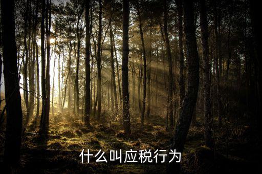 什么為應(yīng)稅污染，什么是污染