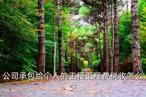 工程如何稅收，工程公司都要交那些稅
