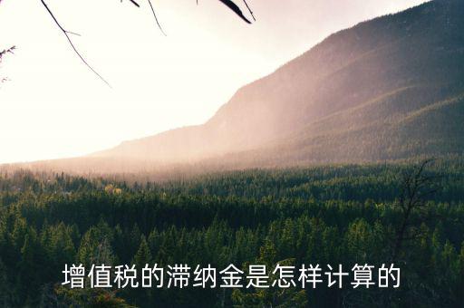 如何計算稅款的滯納金，稅款滯納金怎么算