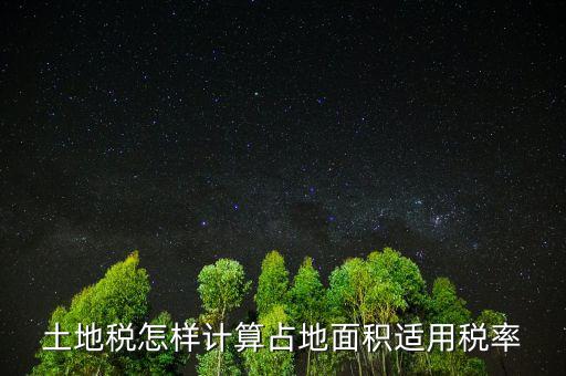 土地使用稅面積如何確定，城鎮(zhèn)土地使用稅面積如何計(jì)算