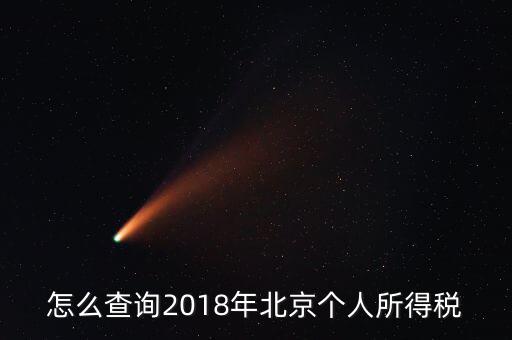 北京如何查納稅記錄，2018年北京個人所得稅繳納記錄查詢?nèi)绾尾?/></a></span><span id=