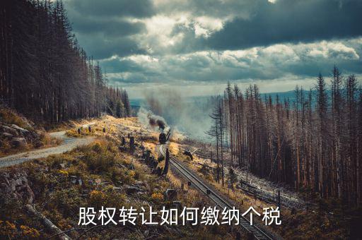 股權轉讓如何交稅，股權轉讓如何繳納個稅