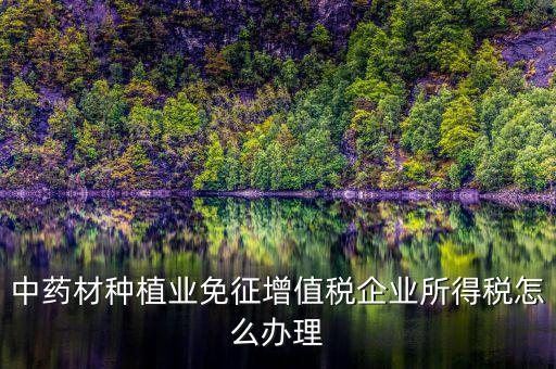 代開的免稅中藥材如何抵扣，中藥材進(jìn)項(xiàng)抵扣